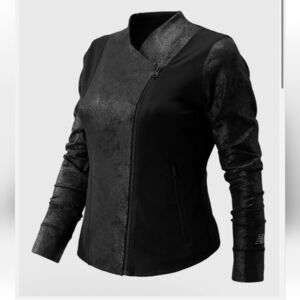 New Balance Studio Bomber Moto Jacket